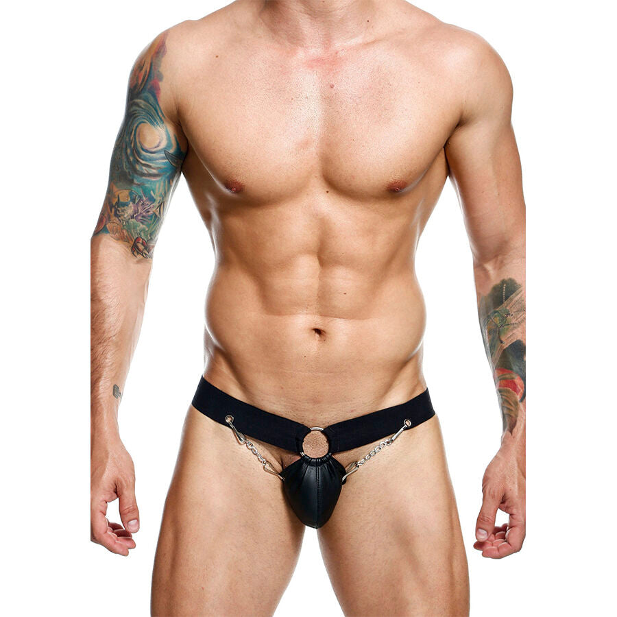 MOB - DNGEON JOCKSTRAP DE CADENA NEGRA TALLA ÚNICA