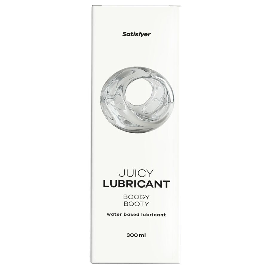SATISFYER - JUICY LUBRICANTE BASE AGUA POTENCIADOR PLACER ANAL 300 ML