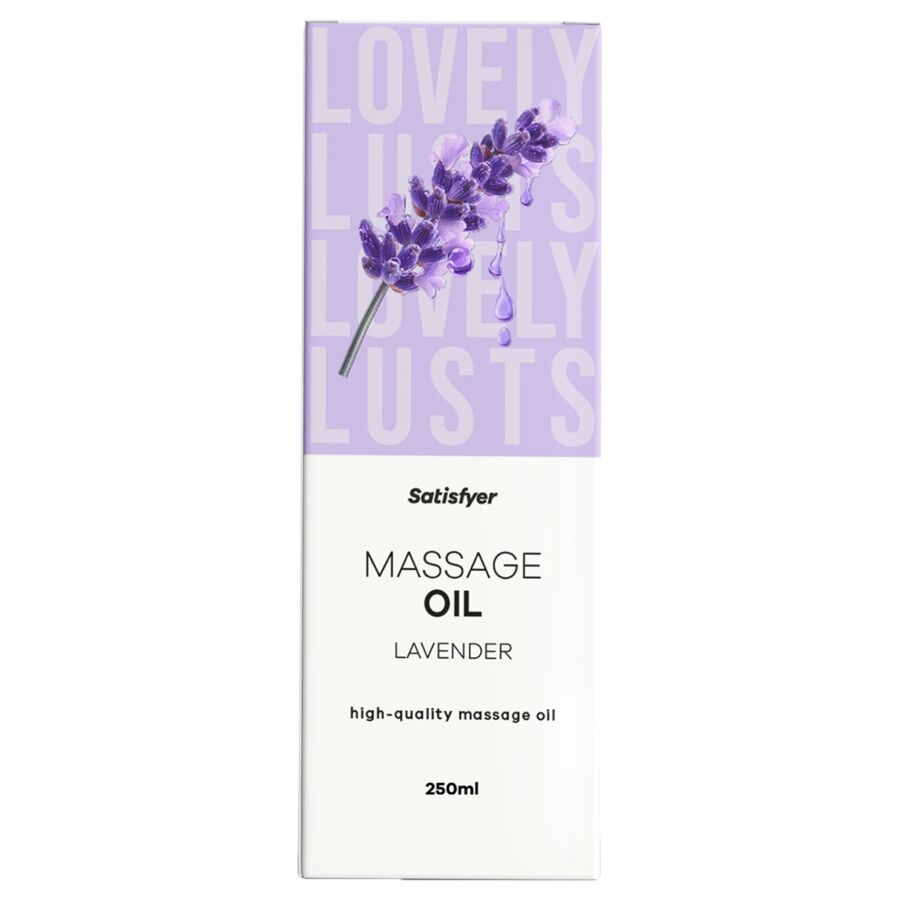 SATISFYER - ACEITE DE MASAJE HIGH-QUALITY LAVANDA 250 ML
