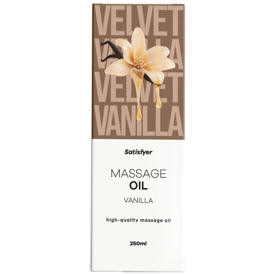 SATISFYER - ACEITE DE MASAJE HIGH-QUALITY VAINILLA 250 ML