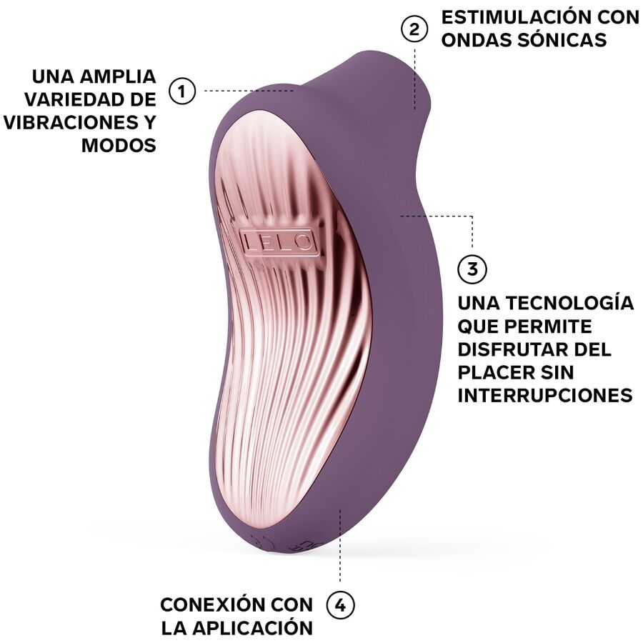 LELO - SONA 3 CRUISE MASAJEADOR SÓNICO DE CLÍTORIS NEGRO