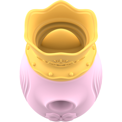 INTENSE - ESTIMULADOR CLÍTORIS 10 MODOS DE SUCCIÓN Y LICKING - ROSA