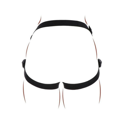 GET REAL - STRAP-ON PLEASURE HARNÉS NEGRO