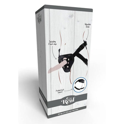 GET REAL - STRAP-ON DELUXE HARNÉS NEGRO