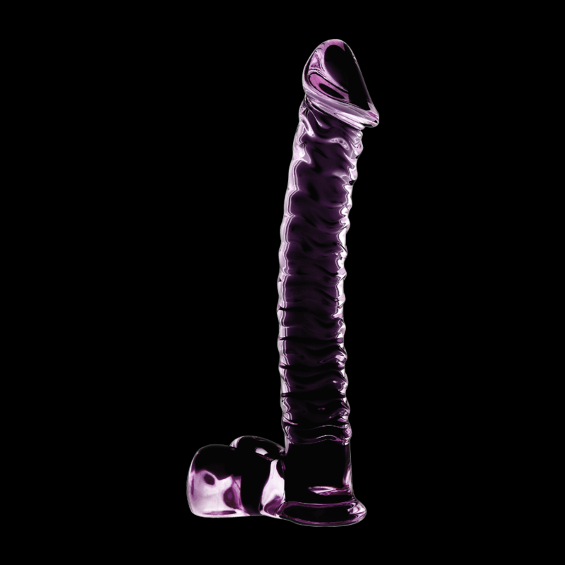 NEBULA SERIES BY IBIZA - MODELO 23 DILDO CRISTAL TRANSPARENTE 21.5 CM -O- 4 CM