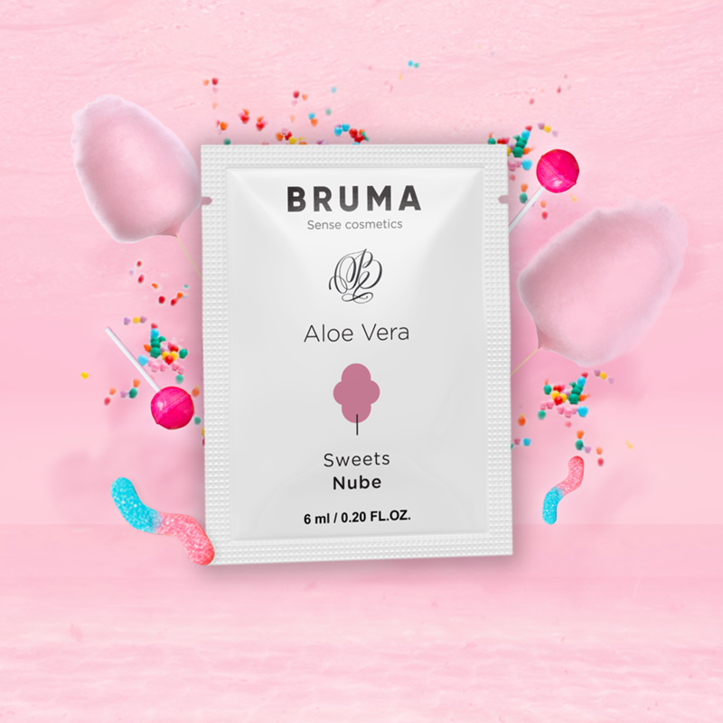 BRUMA - 6 ML GEL DESLIZANTE CON ALOE VERA SABOR A NUBE
