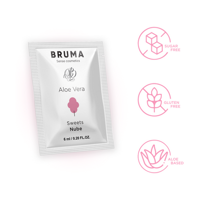 BRUMA - 6 ML GEL DESLIZANTE CON ALOE VERA SABOR A NUBE