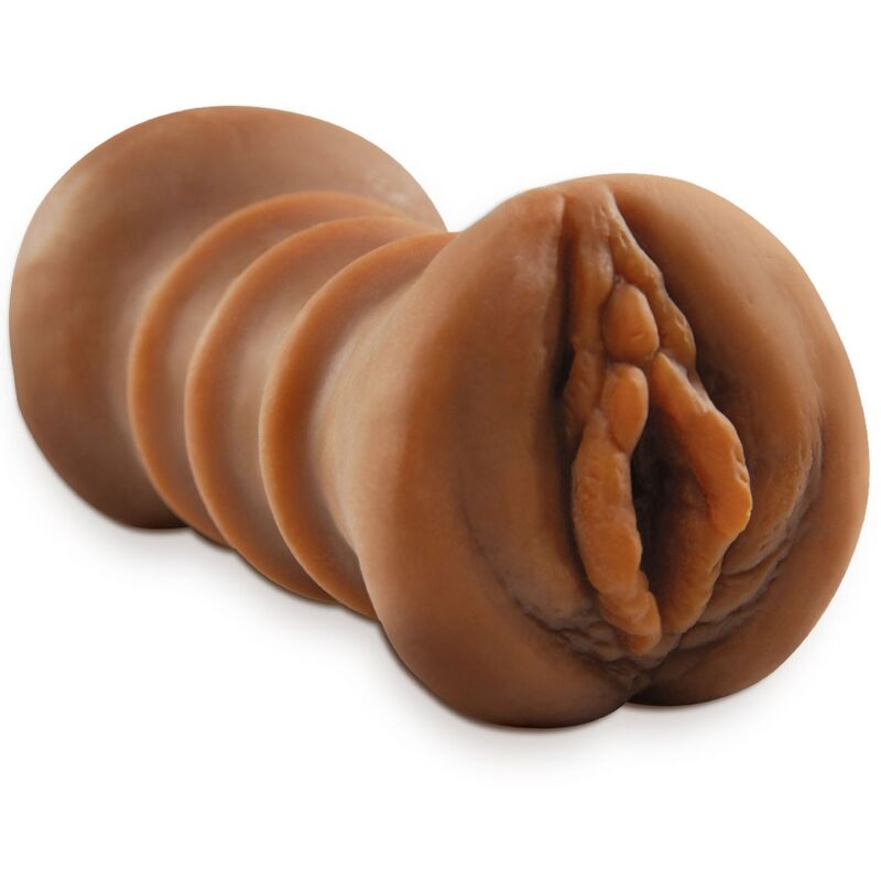 FETISH FANTASY EXTREME - MASTURBADOR REALÍSTICO DOBLE ENTRADA VAGINA & ANO MARRÓN