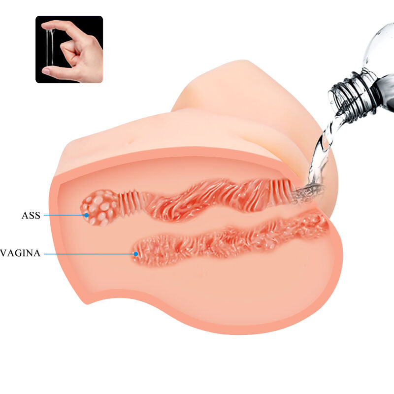 CRAZY BULL - VAGINA Y ANO REALÍSTICOS VIBRADOR SAMANTHA