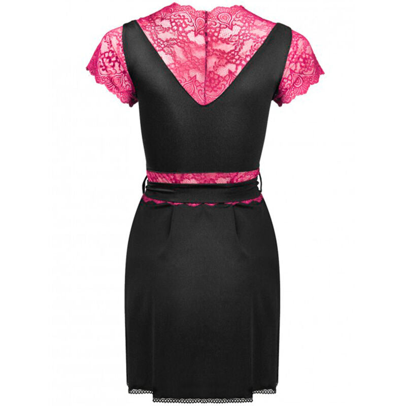 LIVCO CORSETTI FASHION - KUMIKO LC 90428 BATA + PANTY NEGRO L/XL