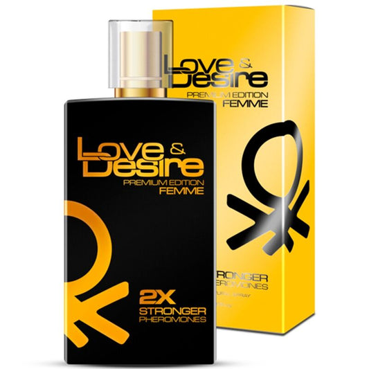 EURO1SEX - LOVE&DESIRE GOLD PERFUME FEROMONAS PARA ELLA 100 ML