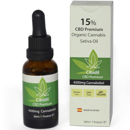 🌿 Cibidil 15% – Aceite de CBD natural