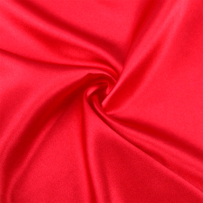 SUBBLIME - 954024 CAMISON DE ENCAJE ESPALDA TRANSPARENTE + TANGA ROJO/NEGRO L/XL