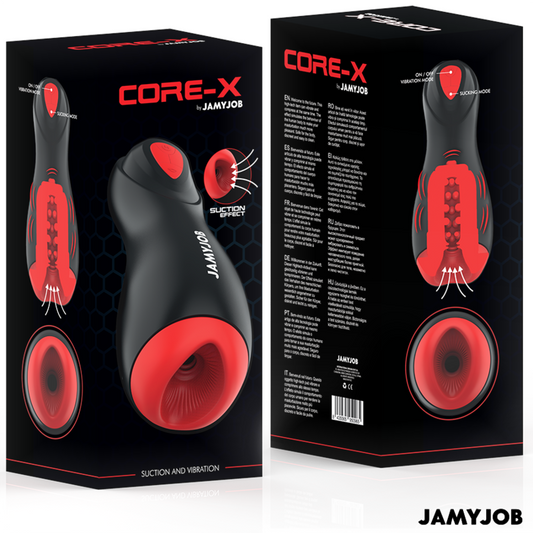 JAMYJOB - CORE-X MASTURBADOR AUTOMÁTICO 5 MODOS SUCCIONADOR Y VIBRACIÓN