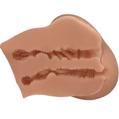 CRAZY BULL - LUNA TRASERO VIBRADOR CON VAGINA Y ANO REALÍSTICO CONTROL REMOTO