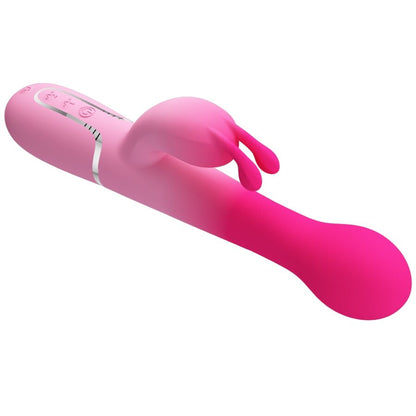 PRETTY LOVE - DEJON VIBRADOR RABBIT 3 EN 1 MULTIFUNCIÓN ROSA