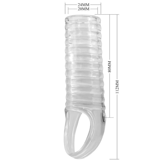 PRETTY LOVE - HARTMAN FUNDA PARA PENE TRANSPARENTE