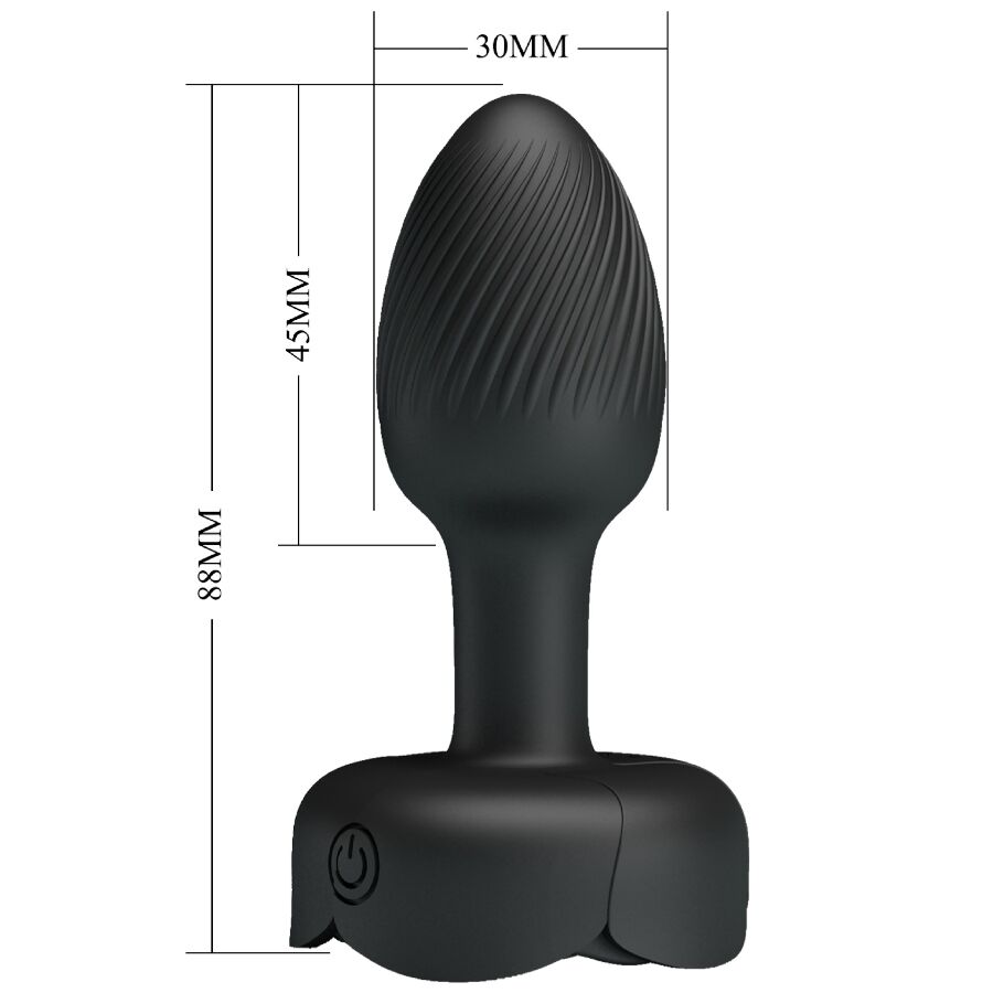 PRETTY LOVE - OLMAN PLUG ANAL CON LUZ LED 8.8 CM