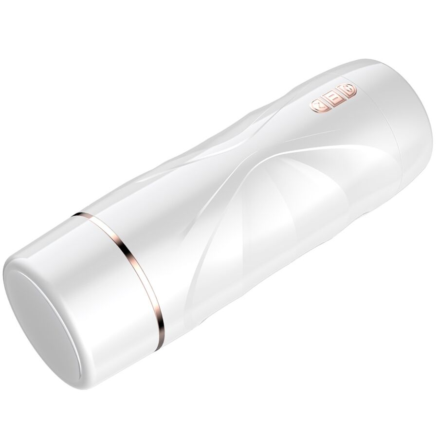 SHEQU - RILEY MASTURBADOR VAGINA CON VIBRACIÓN Y SUCCIONADOR