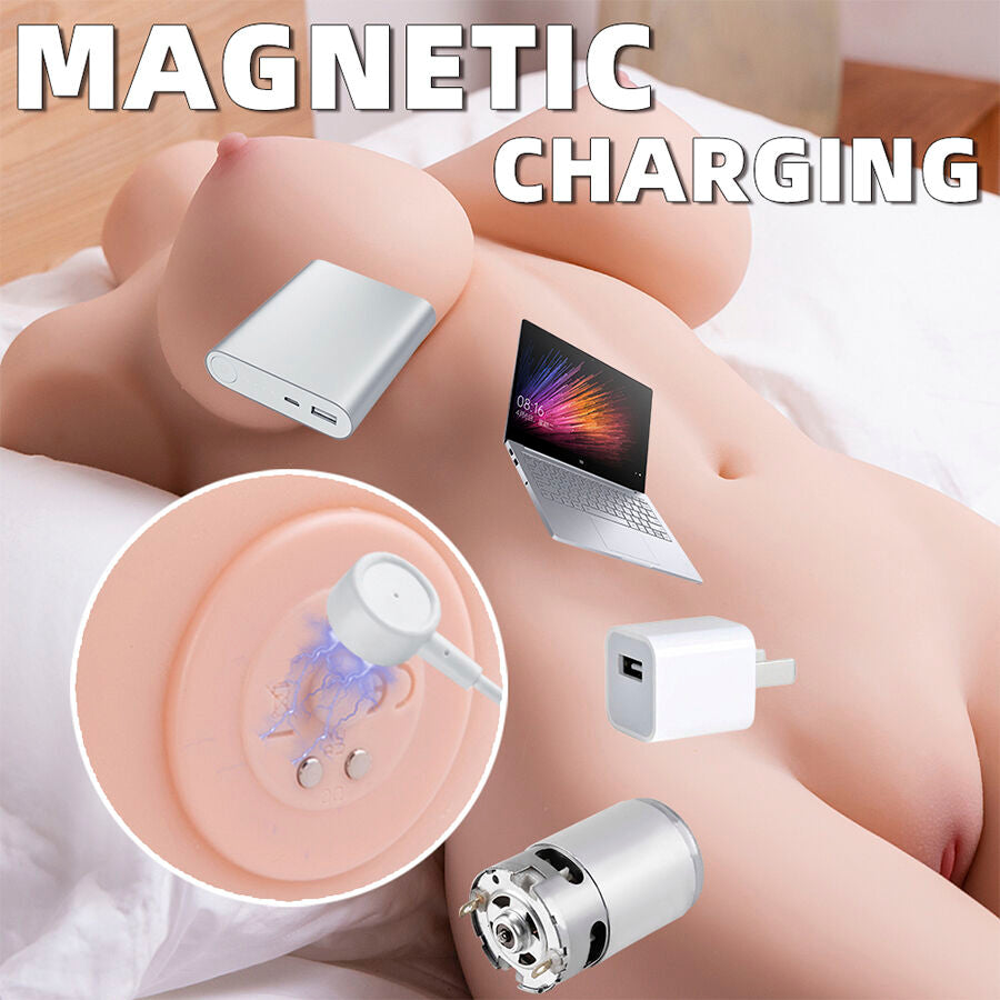 XISE - TIDY TORSO REALÍSTICO FEMENINO CON THRUSTING 71 CM