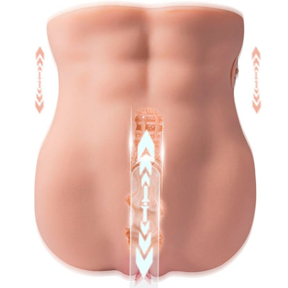 XISE - LYDIA MASTURBADOR VAGINA FEMENINO CON THRUSTING 25 CM