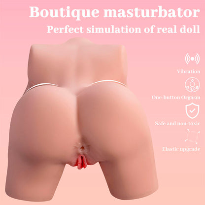 XISE - FRIEDA TORSO REALÍSTICO FEMENINO CON VIBRACIÓN 36 CM