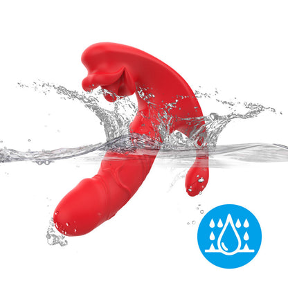 ARMONY - VIBRADOR ANAL PANTY ESTIMULADOR PUNTO C Y G CONTROL REMOTO ROJO