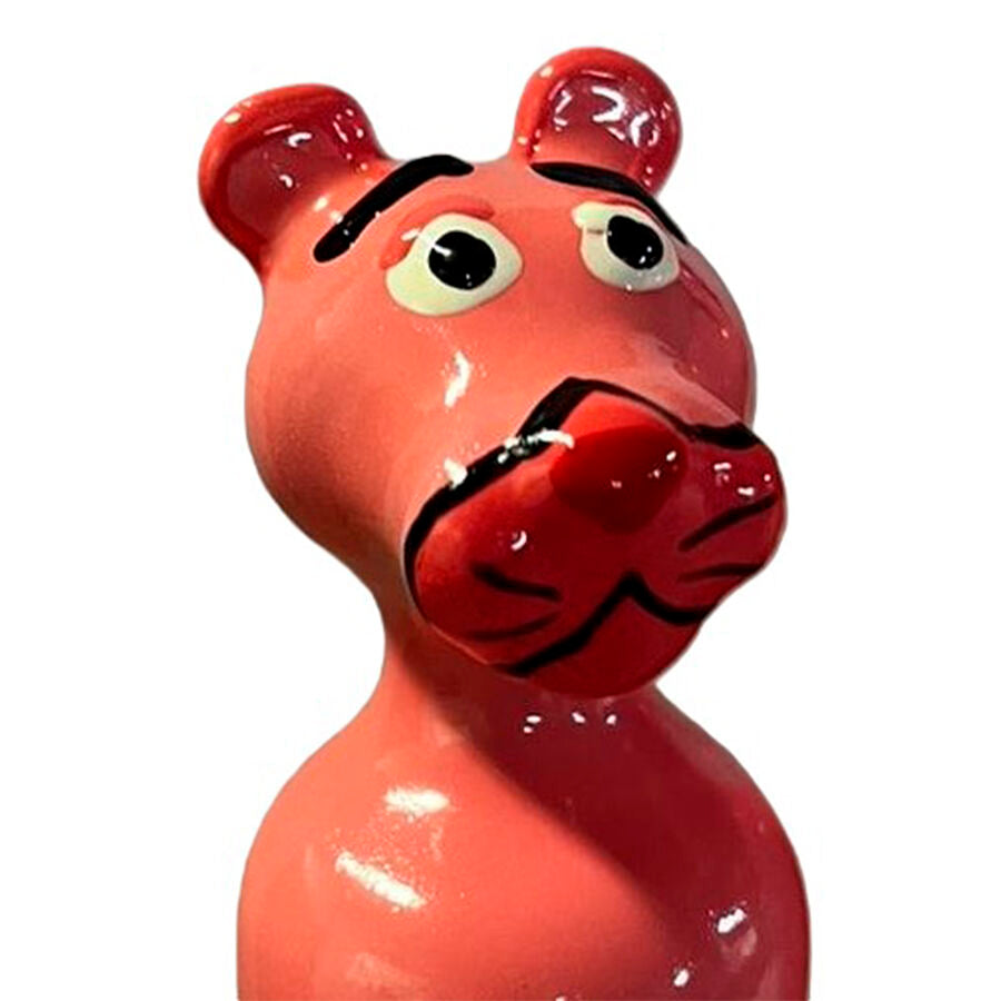 CONDOMERIE - PRESERVATIVO DECORATIVO PINTADO A MANO PANTERA ROSA