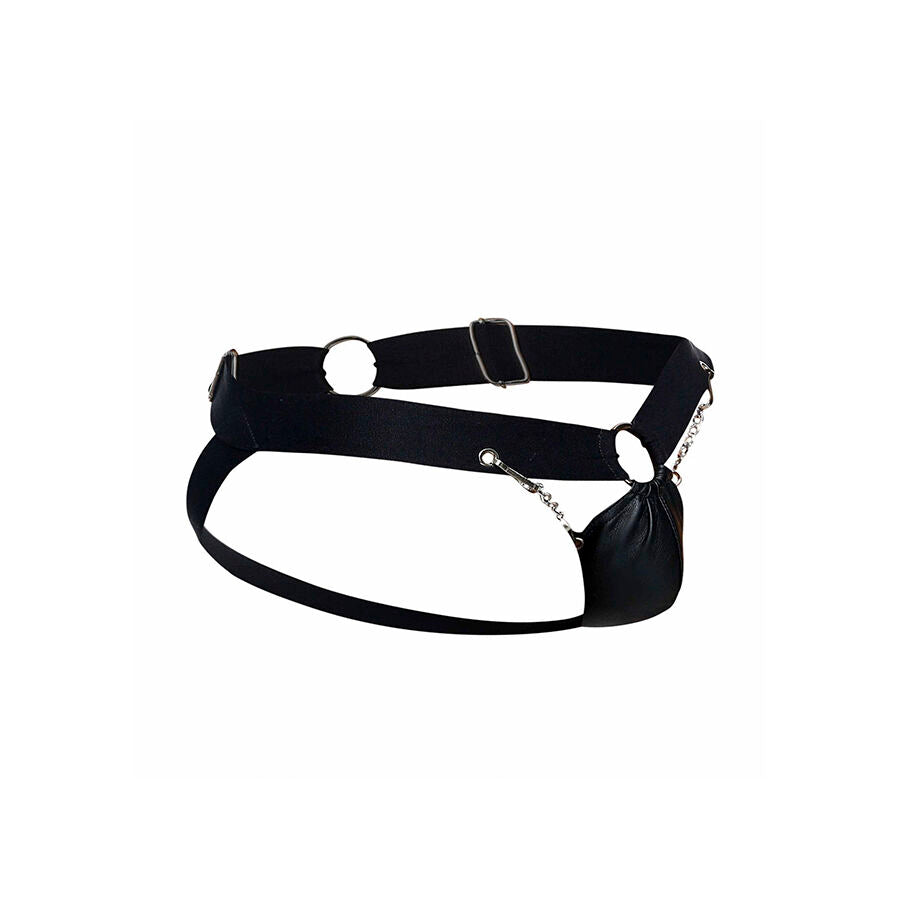 MOB - DNGEON JOCKSTRAP DE CADENA NEGRA TALLA ÚNICA