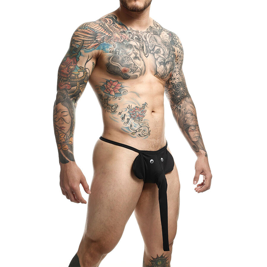 MOB - TANGA ELEFANTE NEGRO TALLA ÚNICA