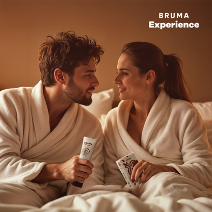 BRUMA XPERIENCE - KIT TENTACIÓN DULCE TARTA AMERICANA CON POTENCIADOR DE ORGASMOS