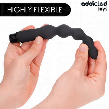 ADDICTED TOYS - LIMPIADOR ANAL CON ADAPTADOR UNIVERSAL MODELO 5
