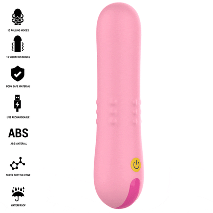 INTENSE - BARBARA VIBRADOR CON BOLAS GIRATORIAS