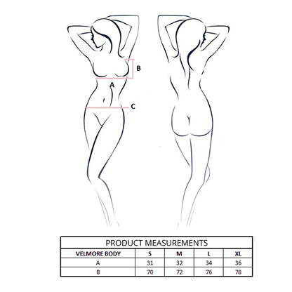 PASSION - VELMORE BODY AZUL S/M