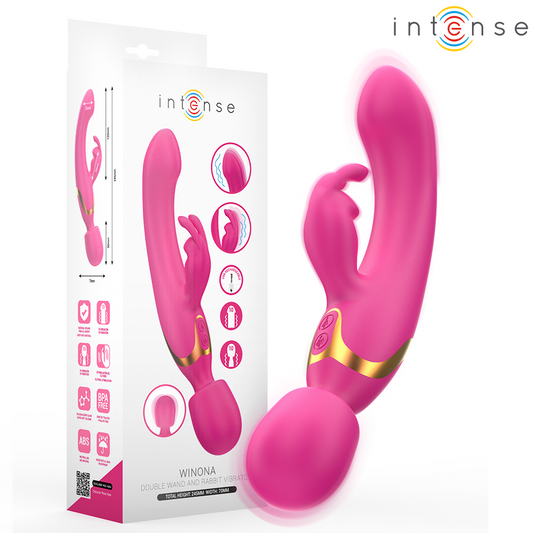 INTENSE - WINONA DOBLE VIBRADOR RABBIT & WAND