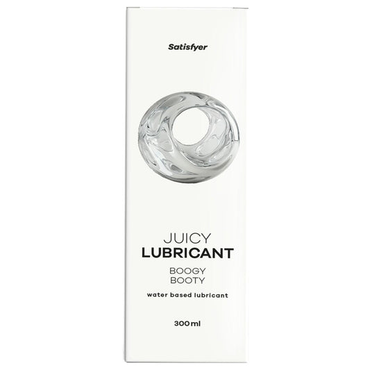 SATISFYER - JUICY LUBRICANTE BASE AGUA POTENCIADOR PLACER ANAL 300 ML