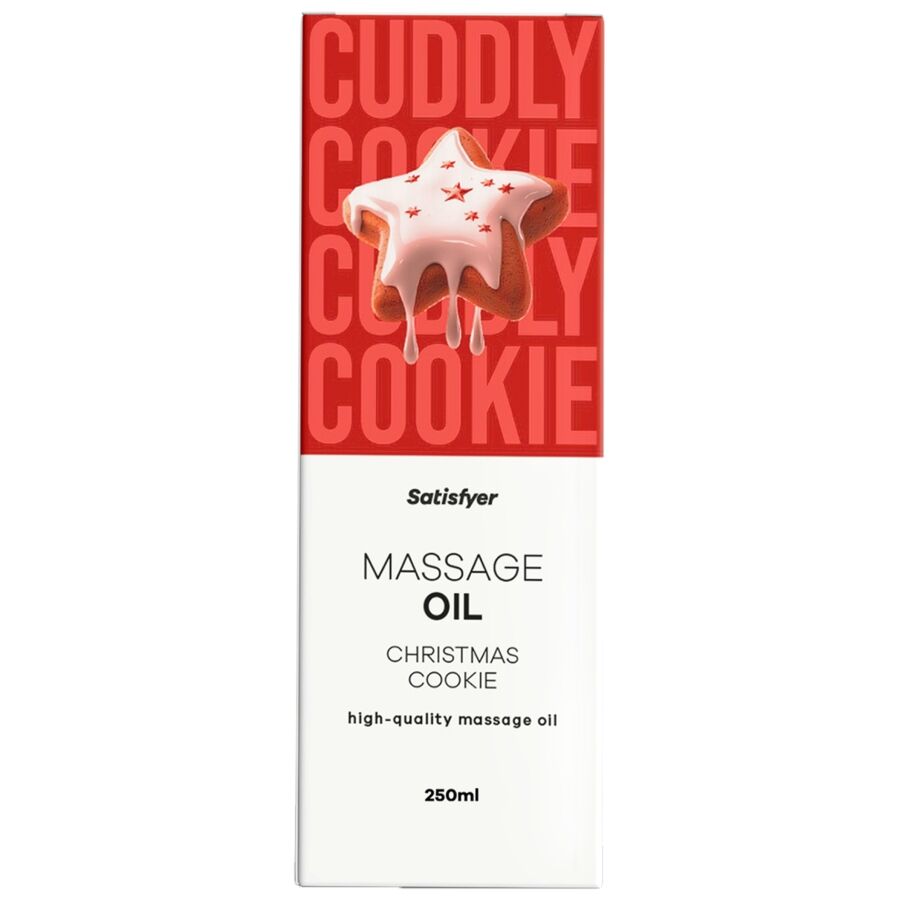 SATISFYER - ACEITE DE MASAJE HIGH-QUALITY GALLETA DE NAVIDAD 250 ML