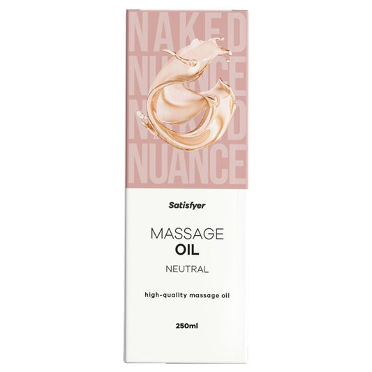 SATISFYER - ACEITE DE MASAJE HIGH-QUALITY NEUTRO 250 ML