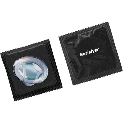 SATISFYER - PRESERVATIVOS TALLA L 57 MM - CAJA 100 UNIDADES