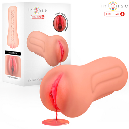 INTENSE FIRST TIME - ERIKA MASTURBADOR VIRGEN CON SANGRADO