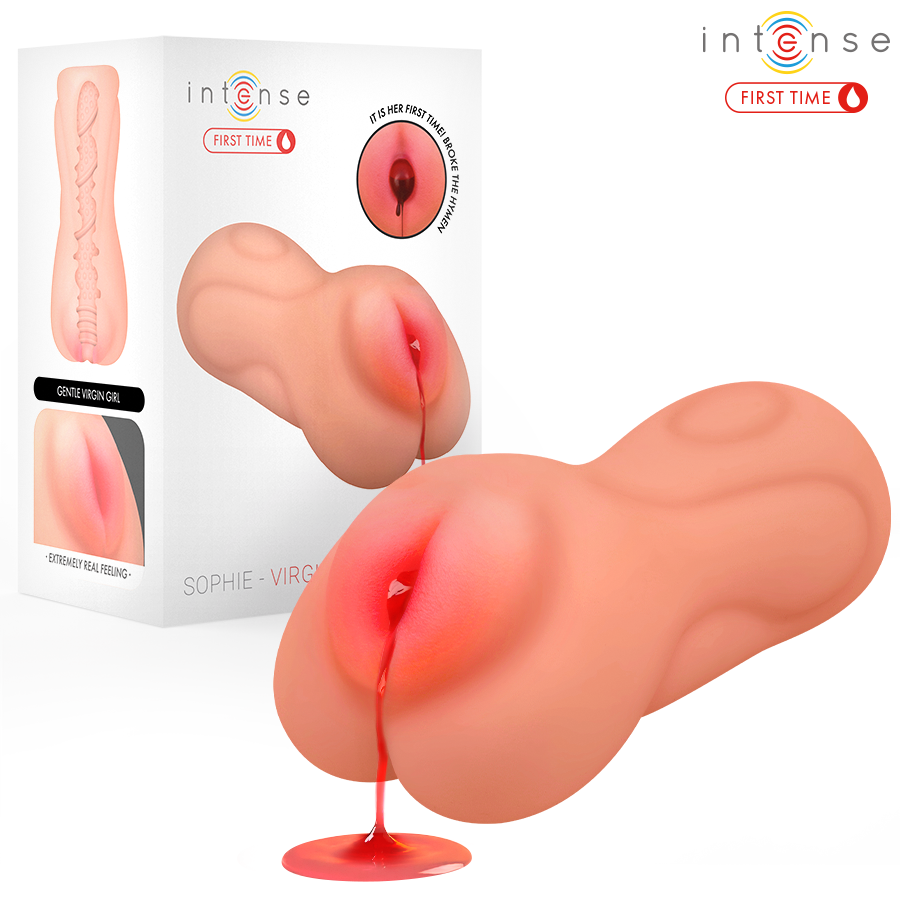 INTENSE FIRST TIME - SOPHIE MASTURBADOR VIRGEN CON SANGRADO