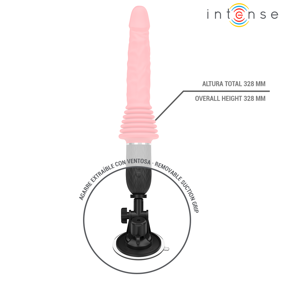 INTENSE - CYNTHIA VIBRADOR THRUSTING CONTROL REMOTO