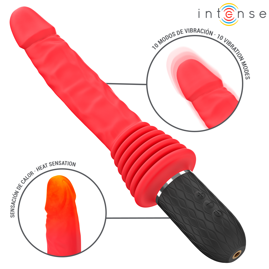 INTENSE - CYNTHIA VIBRADOR THRUSTING CONTROL REMOTO