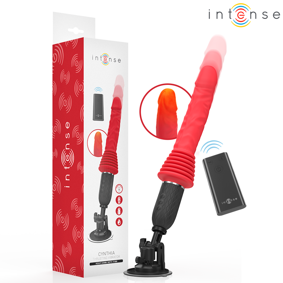 INTENSE - CYNTHIA VIBRADOR THRUSTING CONTROL REMOTO