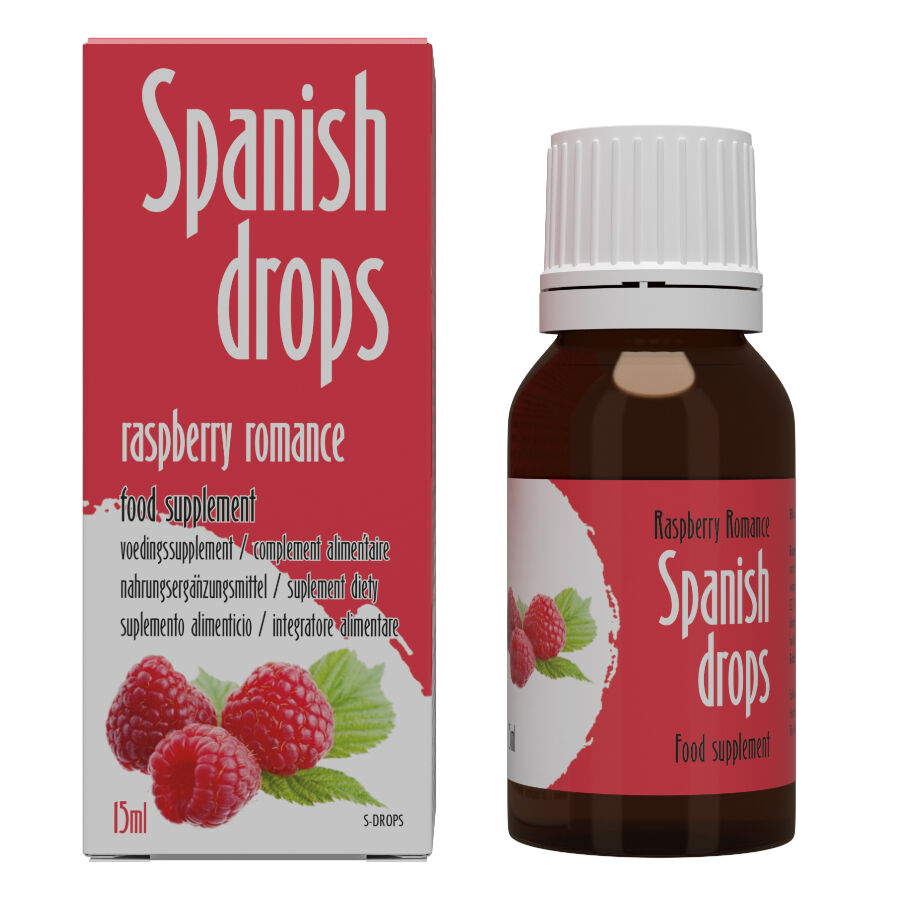 Spanish Drops Frambuesa – Complemento alimenticio en gotas
