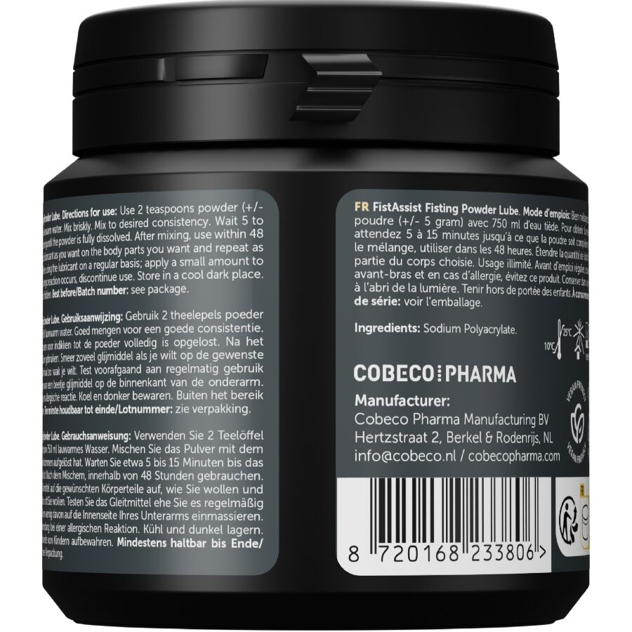 COBECO - FIST ASSIST LUBRICANTE EN POLVO 135 GR