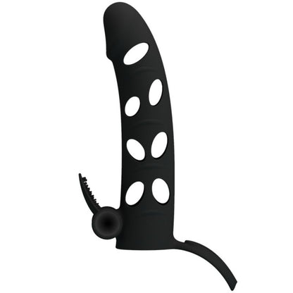 PRETTY LOVE - FUNDA SILICONA CON VIBRACIÓN 15.2 CM