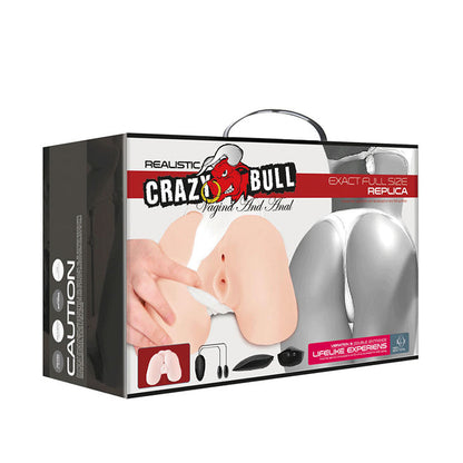 CRAZY BULL - VAGINA Y ANO REALÍSTICOS CON VIBRACIÓN POSICIÓN 5
