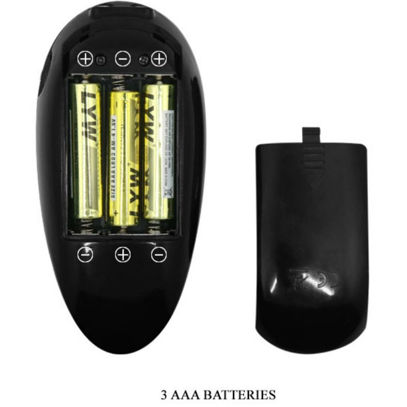 PRETTY LOVE - VITO STRAP ON CON DILDO HUECO Y VIBRACIÓN 17.3 CM