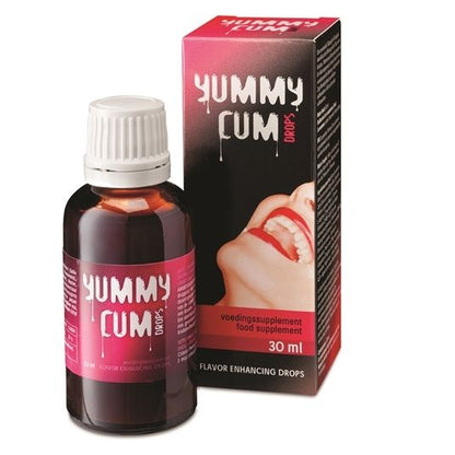 Yummy Cum Drops – Complemento Alimenticio en Gotas para Mejorar el Sabor y la Intensidad del Semen